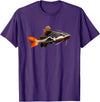 Redtail Catfish Keepers Tees Redtail Catfish Large Aquarium Fish Tank Catfish Lovers T-Shirt - Purple