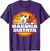 Disney The Lion King - Hukana Matata T-Shirt - Purple