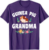 Guinea Pig Grandma Wear Guinea Pig Grandma Pet Owner T-Shirt - Purple