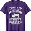 Funny Brahmans Gift for Men & Rancher Smart People Cattle Farmer - Cow Breeds Brahmans T-Shirt - Purple