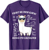 Math Llama Clothing Math Llama T-Shirt - Purple