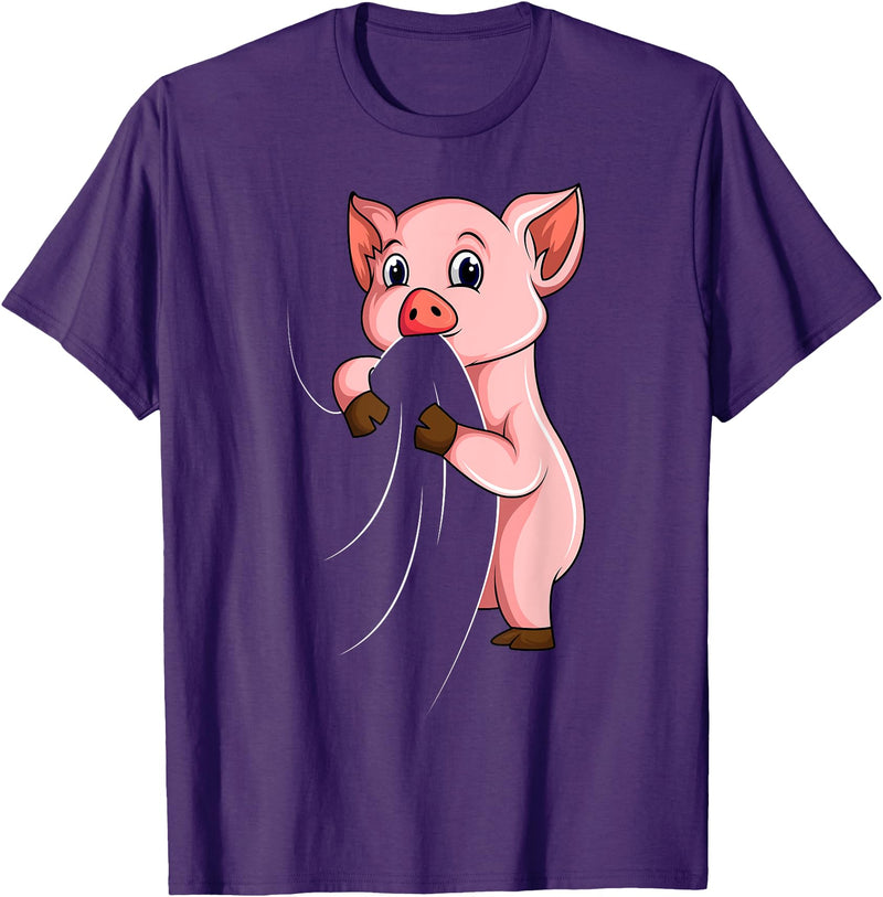 Die Besten Schweine Flüsterer Geschenke Die Besten Schweine Flsterer Geschenke Pig Kids T-Shirt - Purple