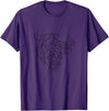 Trader Apparel Co. Bear / Bull Trading Trader Bitcoin Bull Market Investor T-Shirt - Purple