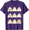 Hamster Reaction Meme Kids Boys Girls Men and Women T-Shirt - Purple
