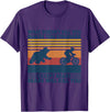 What Doesn't Kill You Makes You Stronger Except Bears T-Shirt - Purple