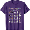 Cute Animal Rabbit Lover Bunny Graphic T-Shirt in Purple
