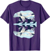 Polar Wildlife Fan Lover Nature Polar Bear Arctic Wildlife Nature Lover Animal Art Kids T-Shirt - Purple