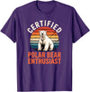 Polar Bear Shirts & Gifts Polar Bear T-Shirt - Purple