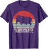 Catch Some Rays Vintage Retro Tardigrade Microbiology Water Bear T-Shirt - Purple