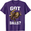 Royal Ball Python Supplies Snake Owner Herpetology Funny Ball Python Lover Balls Reptile Keeper Snake Owners T-Shirt - Purple