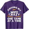 Best Fish Tank Gift For Aquarium Lovers Fishkeeper Funny Aquarium Designs Men Dad Husband Fish Tank Fishkeeping T-Shirt - Purple