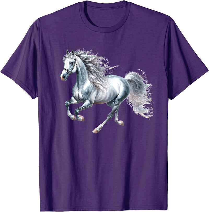 Urban Empyre Arabian Horse T-Shirt - Purple