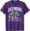Gatlinburg Family Vacation Tees Family Vacation Mountains Gatlinburg Tennessee Bear Souvenir T-Shirt - Purple