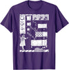 Vintage Fairy Tale Shirts The 3 Bears Vintage Goldilocks Retro Fairy Tale T-Shirt - Purple