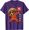 Year Of The Horse Tee Chinese zodiac New Year 2026 Year of The Horse 2026 Dabbing Horse T-Shirt - Purple