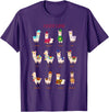 Funny Llamas A Year Of Llamas Funny Llama Alpaca T-Shirt - Purple