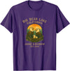 Big Bear Lake Eagles California Big Bear Lake California Eagles Jackie and Shadow T-Shirt - Purple