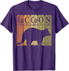 Raccoon Periodic Chemistry Elements Retro Racoon Raccoon Periodic Table Elements Racoon Nerd Vintage T-Shirt - Purple