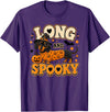 Spooky Dachshund Halloween Dog Lovers Long and Spooky Dachshund Halloween Dog T-Shirt - Purple