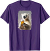 Polar bear Beer Design Polar bear Beer T-Shirt - Purple