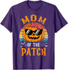 Halloween Pumpkin Patch Family Group Matching Pumpkin Mom Of The Patch Halloween Costume Family T-Shirt - Purple
