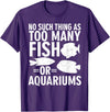 Fishkeeper Humor Shirts & Apparel Funny Aquarium Fish Lover Shirt - Fish Tank Humor T-Shirt - Purple