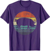 Pig Lover Farming Apparel Pig Lover Gifts Funny Farmer Retro Vintage Farm Animals T-Shirt - Purple