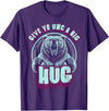 Playful Grizzly Bear s Family Hugs Co. Uncle Grizzly Bear Hug s Give Yo UNC A Big Hug T-Shirt - Purple