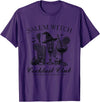 Witchy Halloween Costume & Halloween Party Gift Salem Witch Cocktail Club Halloween Witch Party Costume T-Shirt - Purple