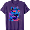 Cute Hamster Costume for Men Women Kid Hamster Lover Hamster T-Shirt - Purple