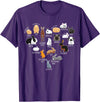 Rabbit Types & Cute Rabbit Species, Bunny - Rabbits T-Shirt in Purple