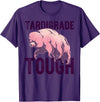 TARDIGRADE TOUGH Water Bear Don't Care Funny Memes TARDIGRADE TOUGH Pink Water Bears are Strong Funny Meme T-Shirt - Purple