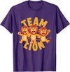 Lion Design for Lion Lovers Team Lion Stuff | Lion Costume | Products for Lion T-Shirt - Purple