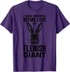 Flandrian Giant Rabbit T-Shirt in Purple