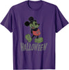 Disney - Halloween Mickey Frank T-Shirt - Purple