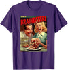 Last Gasp Graphics Brain Eaters 1950s horror comic cover T-Shirt - Purple