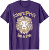 Candis Raechelle Designs Lion's Pride Inn and Pub T-Shirt - Purple