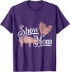 Azienda Agricola Maiale Shirt Pig Gift Idea Show Mom Pig T-Shirt - Purple