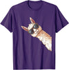 Ällamaco. Llama Alpaca Lama Sunglasses T-Shirt - Purple