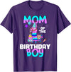 Llama Boys Kids Lovers Creations Llama Mom Shirt - Birthday Boy’s Cute Matching Party Outfit T-Shirt - Purple
