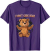 Don' Care Bare Shirt Look The I - Don't Care Bear T-Shirt - Purple