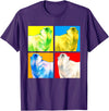 Arctic Animal Polar Bear Gifts Polar Bear Animal Lover Arctic Animal Pop Art Polar Bear T-Shirt - Purple