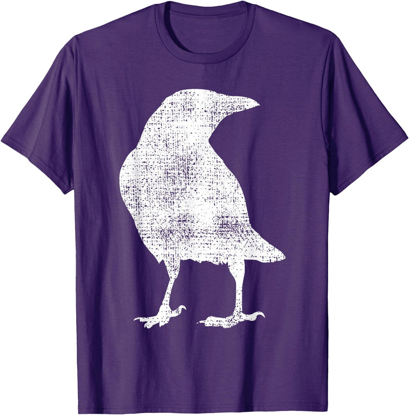 Crow Shirts Crow Raven Bird Lover Gift T-Shirt - Purple