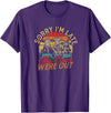 Sorry I'm late The cows were out - Farming Cows Sorry I'm late The cows were out - Farm Cows and Moo T-Shirt - Purple