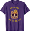 Funny Bear TShirts For All Mo Honey Mo Problems Funny Bear Shirt T-Shirt - Purple