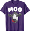 Cow Gift Cow Lover Accessories Cattle Farmer Stuff Funny Cow Design For Men Women Cow Farmer Dairy Farm Animal T-Shirt -