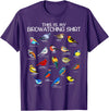 Funny Mens Bird Shirt Gifts For Birding Lovers This is my Birdwatching Shirt For Bird Lover & Birdwatcher T-Shirt - Purple