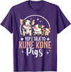 Kune Kune Pig Accessories & KuneKune Clothes Kune Kune Pig Essentials Kunekune Pig Lover Kune Kune Mom T-Shirt - Purple