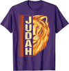 Hebrew Israelite Judah lion Lion of Judah Lion Hebrew Israelites jewish T-Shirt - Purple
