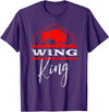 Nickel City Tailgate Gear Buffalo Wing King Legend T-Shirt - Purple